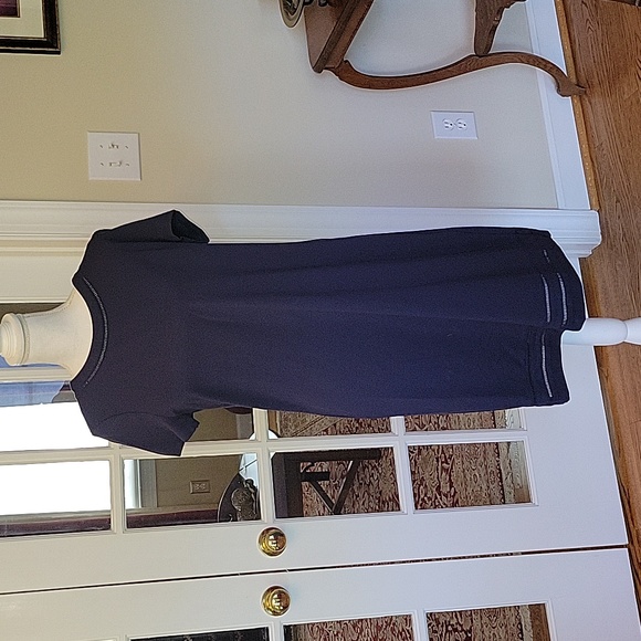 Brooks Brothers Dresses & Skirts - Brooks Brothers navy cotton blend summer dress 8